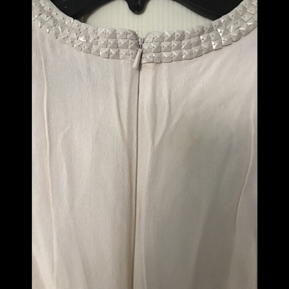 FRENCH CONNECTION Ivory Paillettes Party Dress - Picture 7 of 8